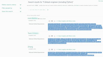 Talentful.ai Chrome Extension 1.0 gallery image