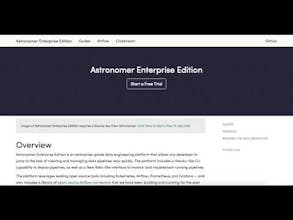 Apache Airflow on Astronomer: Enterprise Edition gallery image