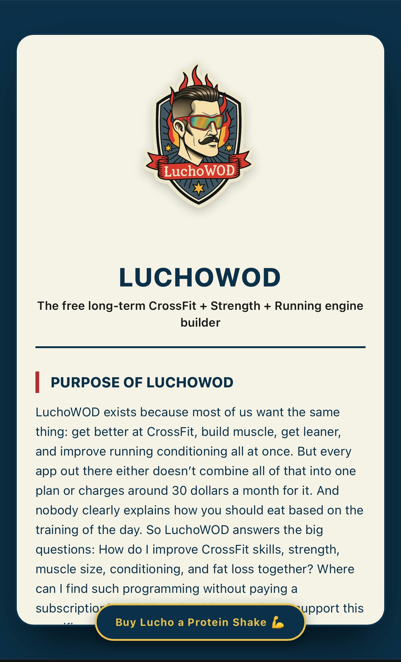 LuchoWOD gallery image