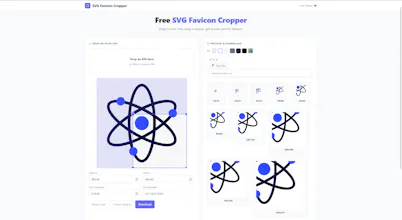 SVG Favicon Cropper gallery image