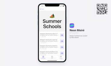 Neon Moiré gallery image