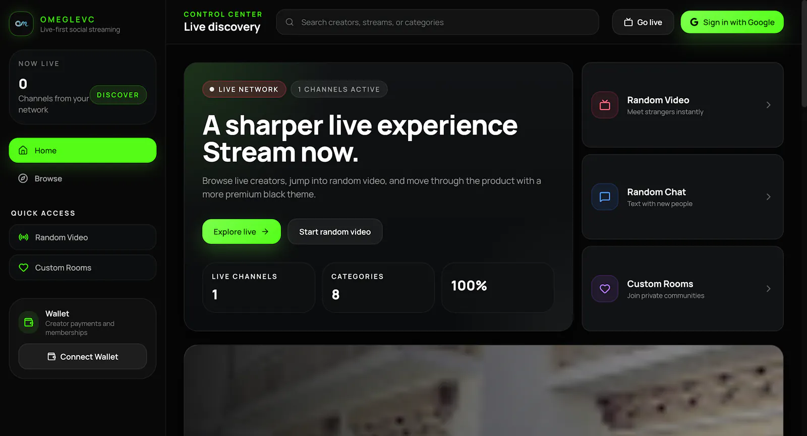 OmegleVC screenshot 1