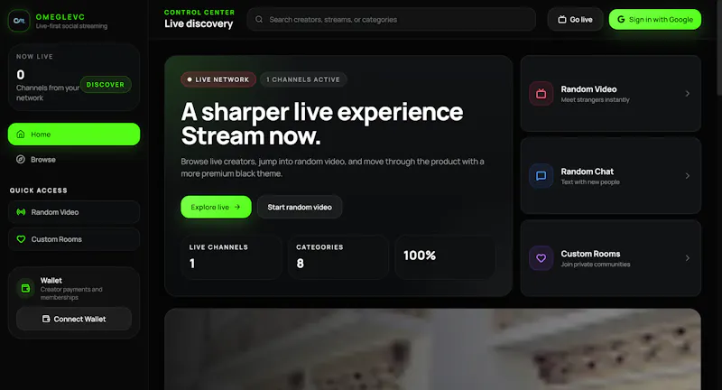 OmegleVC screenshot 1