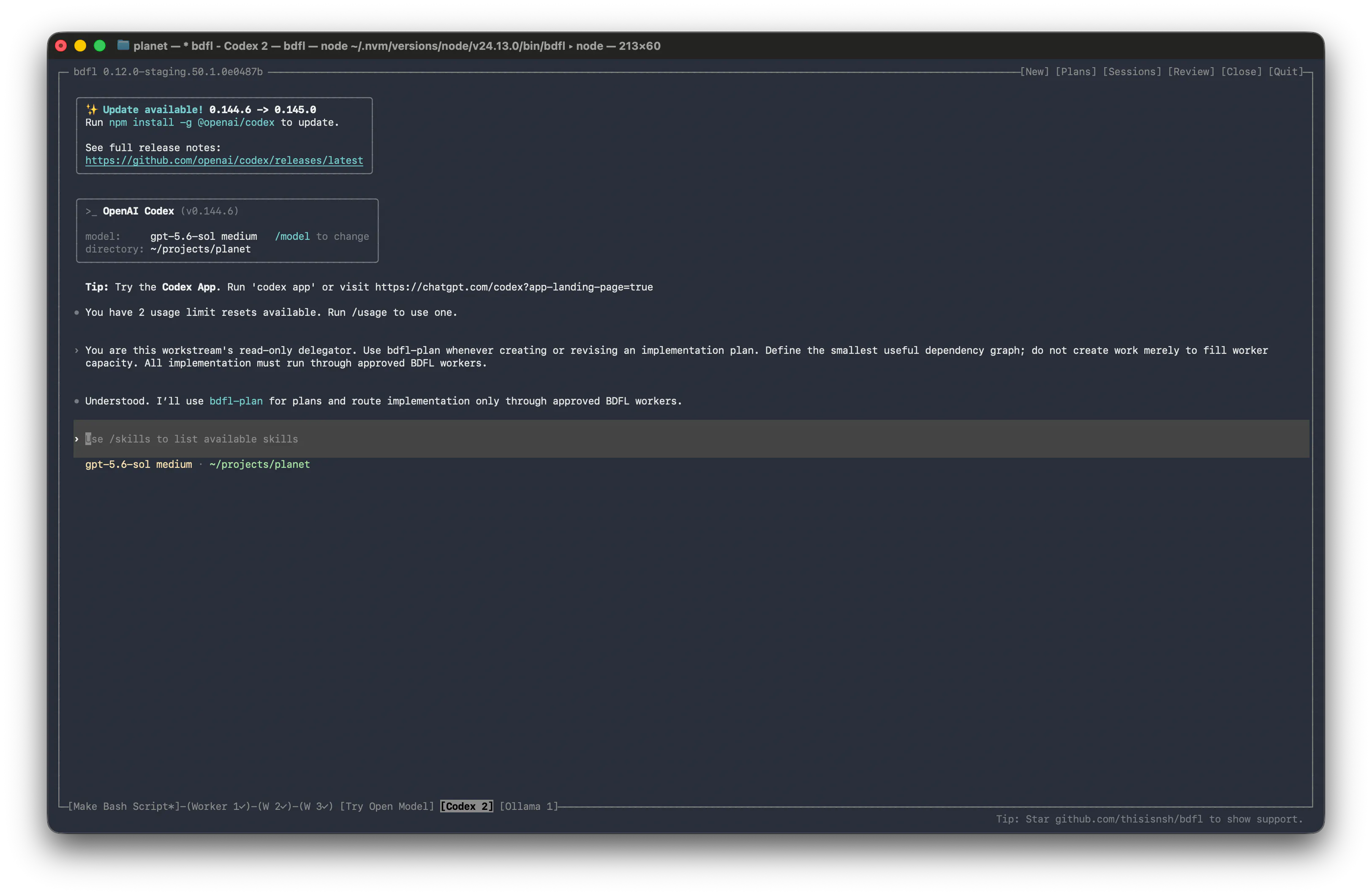 BDFL - Benevolent Delegator for LLMs gallery image
