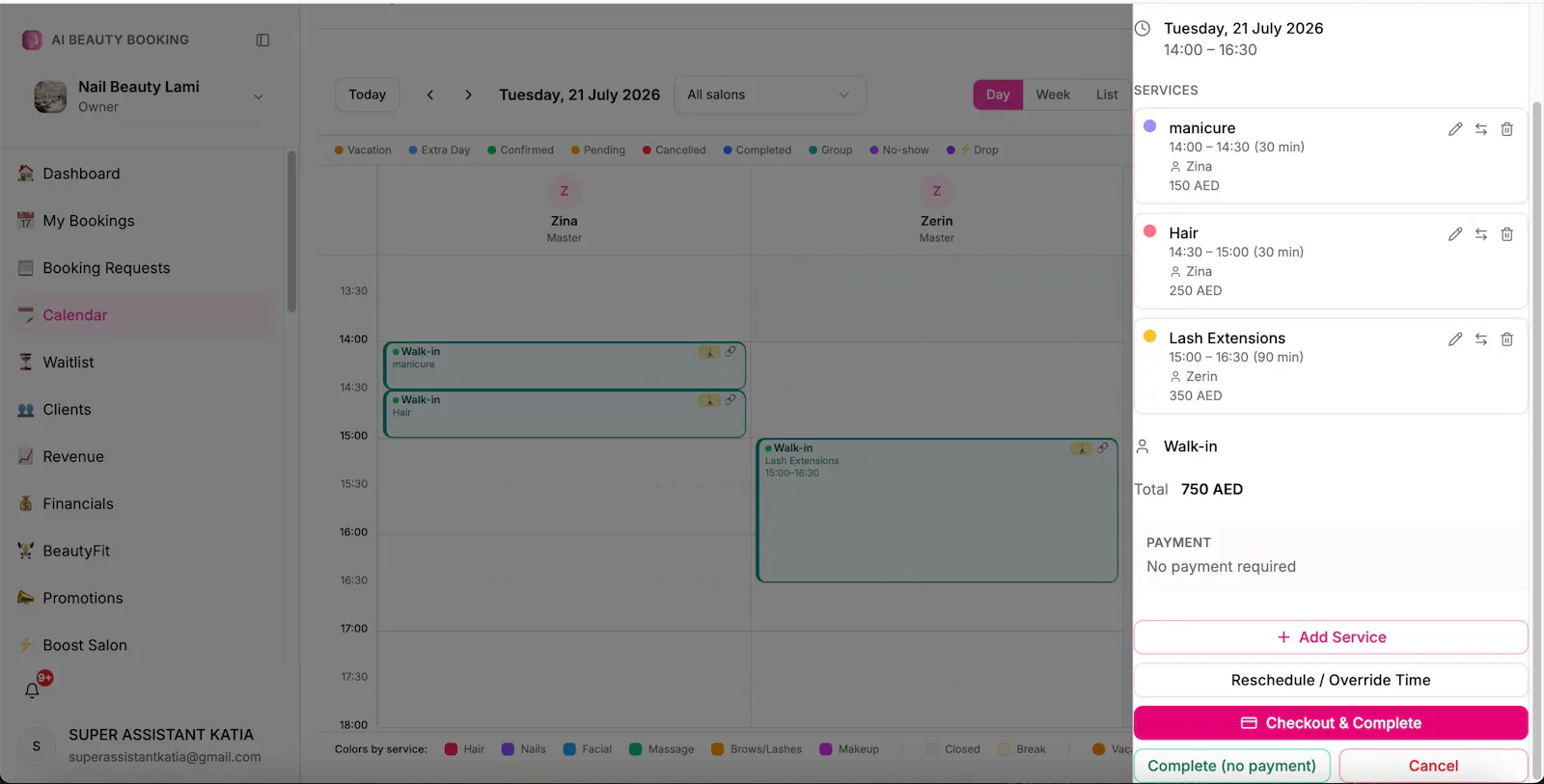 Ai Beauty Booking screenshot 12