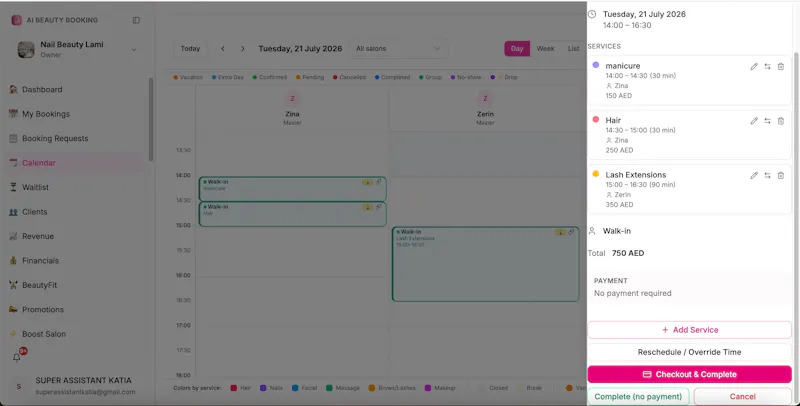 Ai Beauty Booking screenshot 12