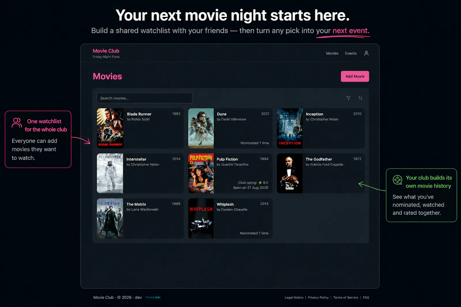 Movie Club screenshot 4