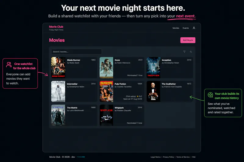 Movie Club screenshot 4