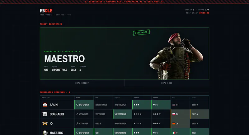 R6Dle screenshot 3