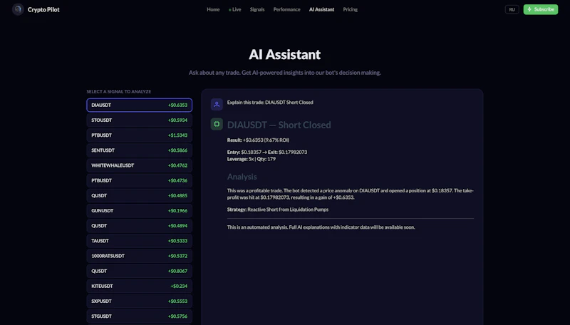 Crypto Pilot screenshot 7