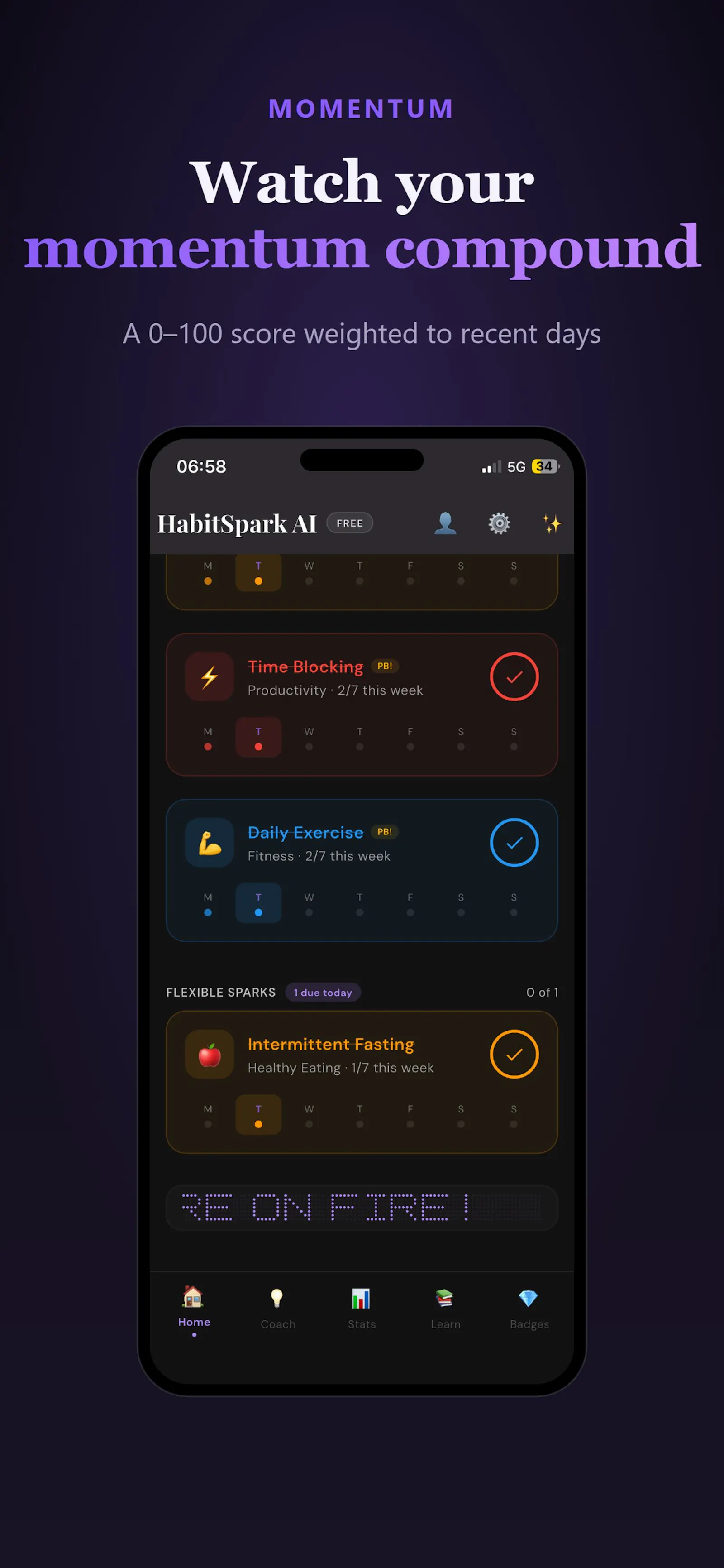 HabitSpark AI screenshot 5