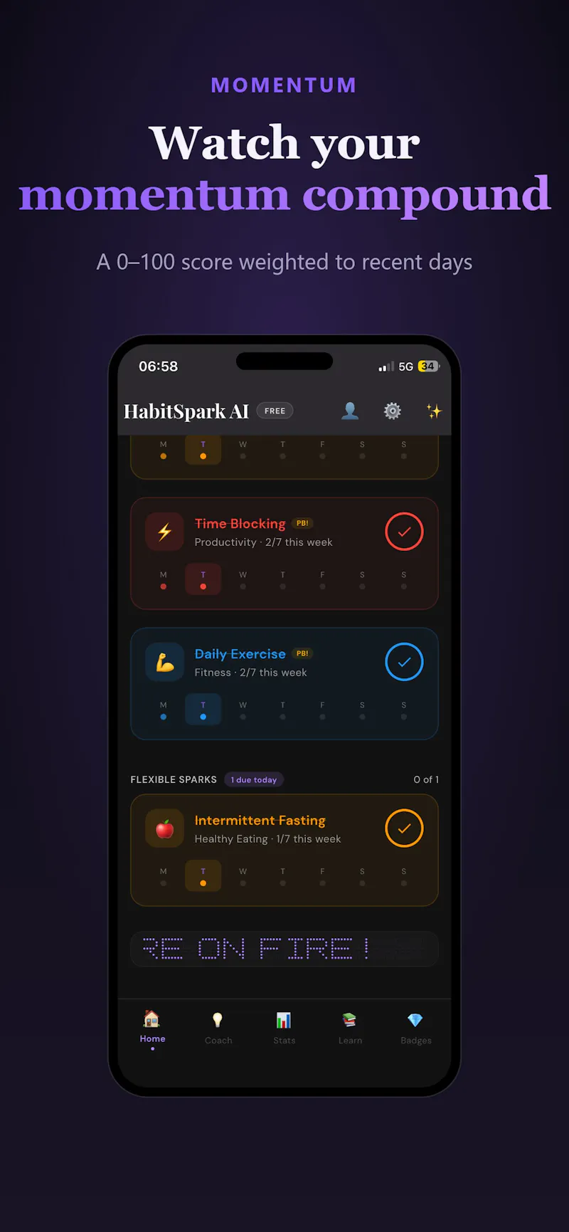 HabitSpark AI screenshot 5