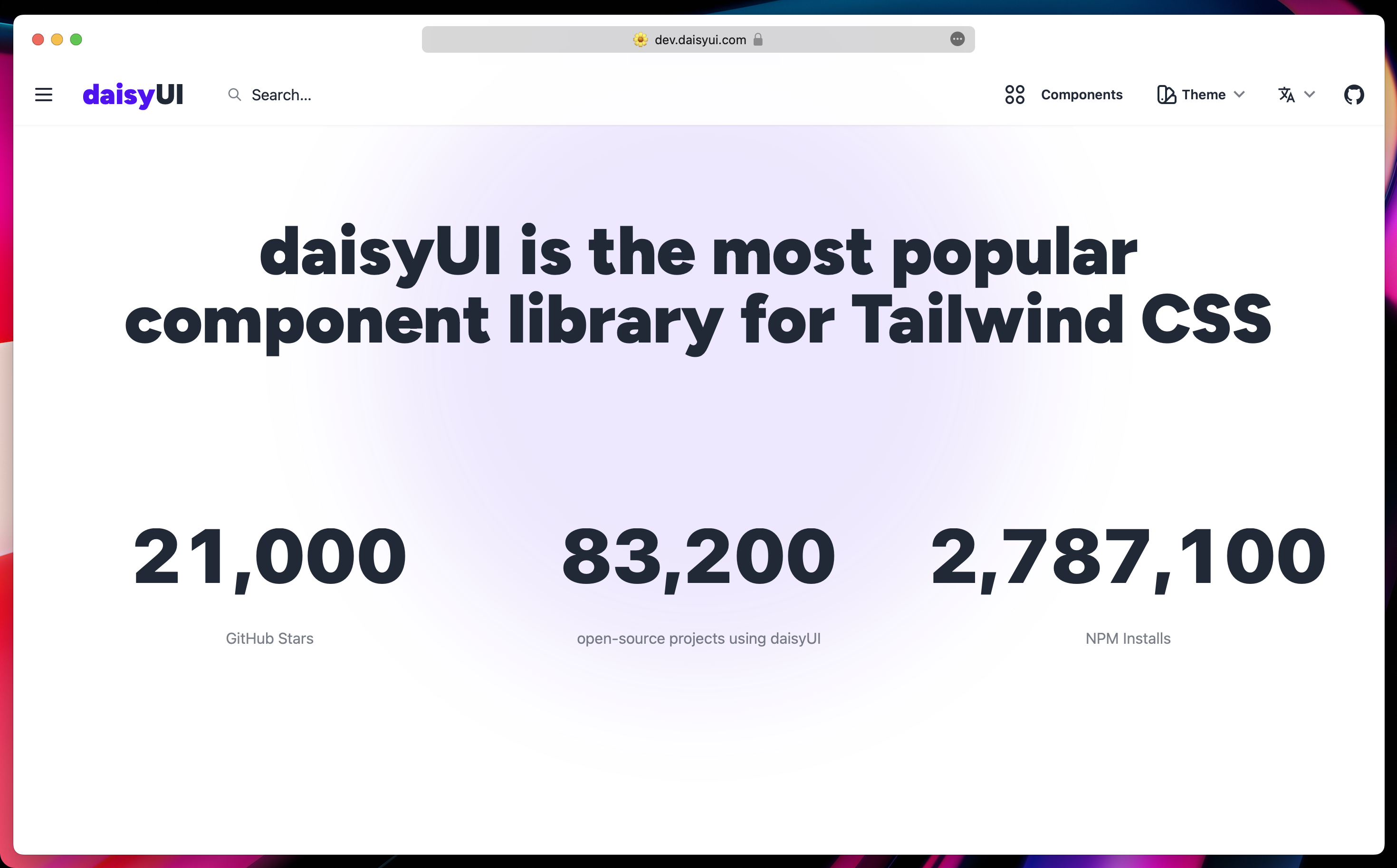 Big Top 3.0 - ไลบรารีส่วนประกอบที่ได้รับความนิยมมากที่สุดสำหรับ Tailwind CSS media 8