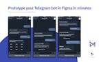 Telegram bot components for Figma / v.1 image
