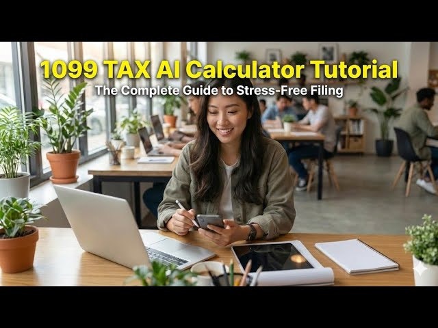 1099 AI tax calculator for US freelancer gallery image