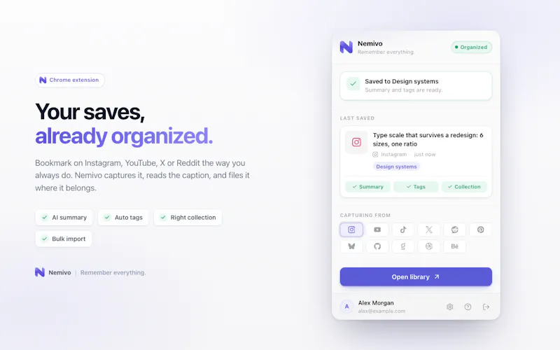 Nemivo screenshot 2