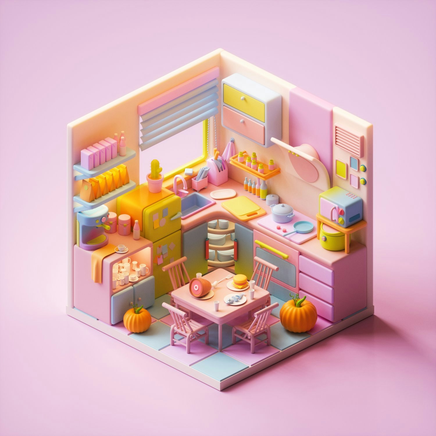 c4d and octane isometric project files  gallery image