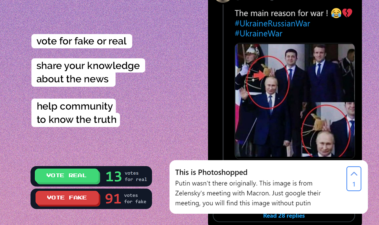 Fighting Fakes in Ukraine-Russia War gallery image