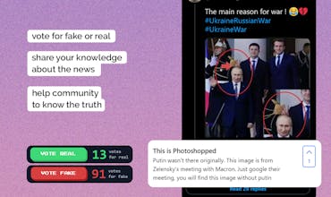 Fighting Fakes in Ukraine-Russia War gallery image