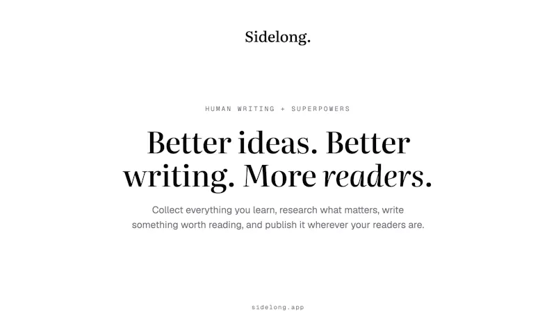 Sidelong screenshot 2