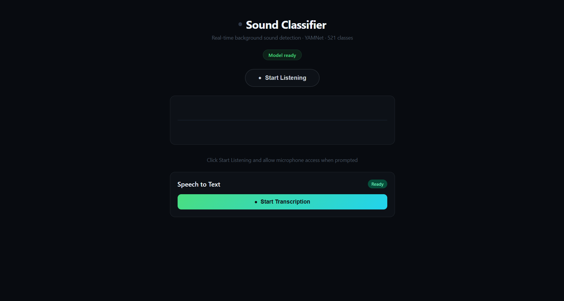 Sound Classifier gallery image