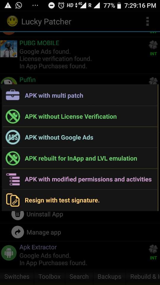 Lucky Patcher App gallery image