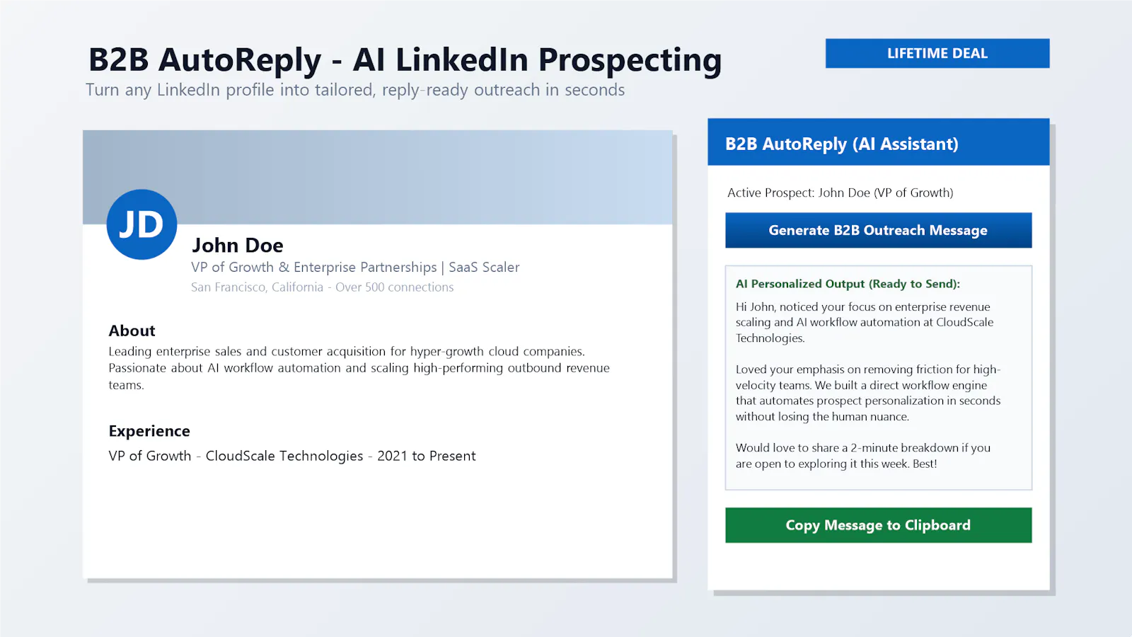 B2B AutoReply screenshot 2