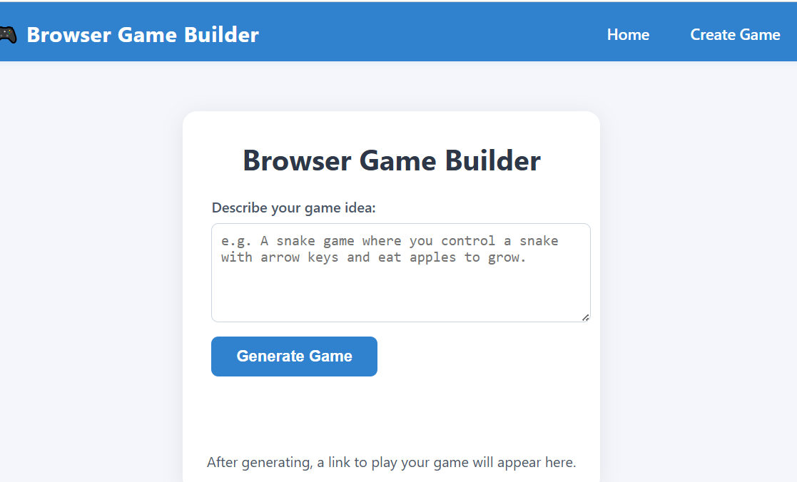 Mídia 2 de game-builder.io - Construa um jogo de navegador em segundos