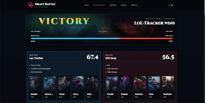 Draft Battle screenshot 4