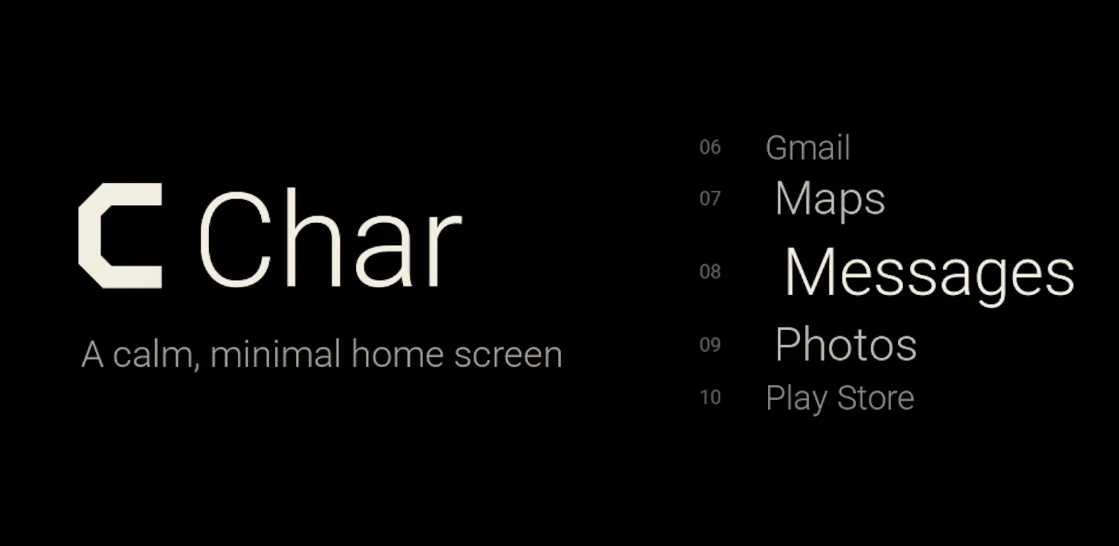 Char Launcher screenshot 2
