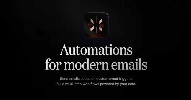 Resend Automations screenshot 2