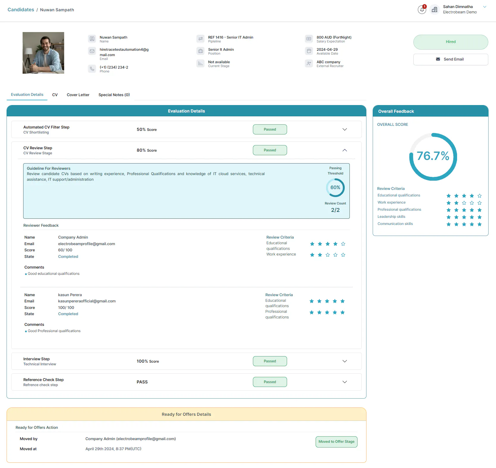 HireTrace gallery image