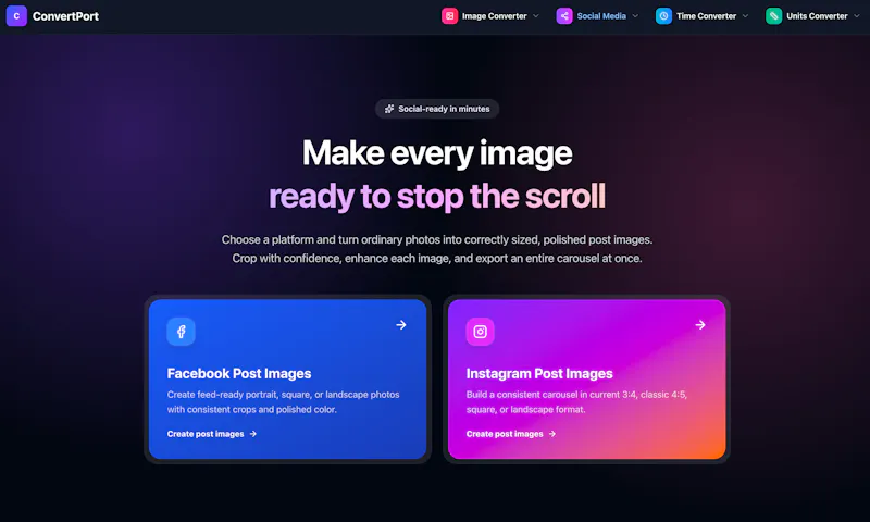ConvertPort screenshot 2