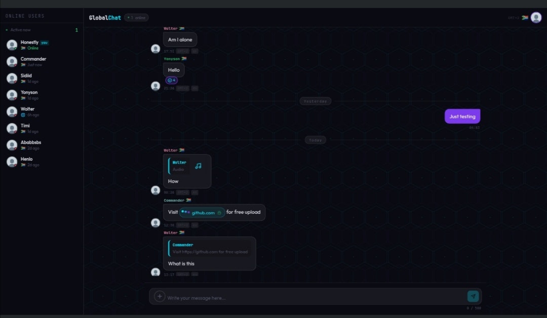 nmedea — Live Global Chat gallery image