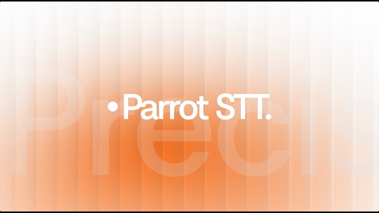Parrot Speech-to-text API gallery image
