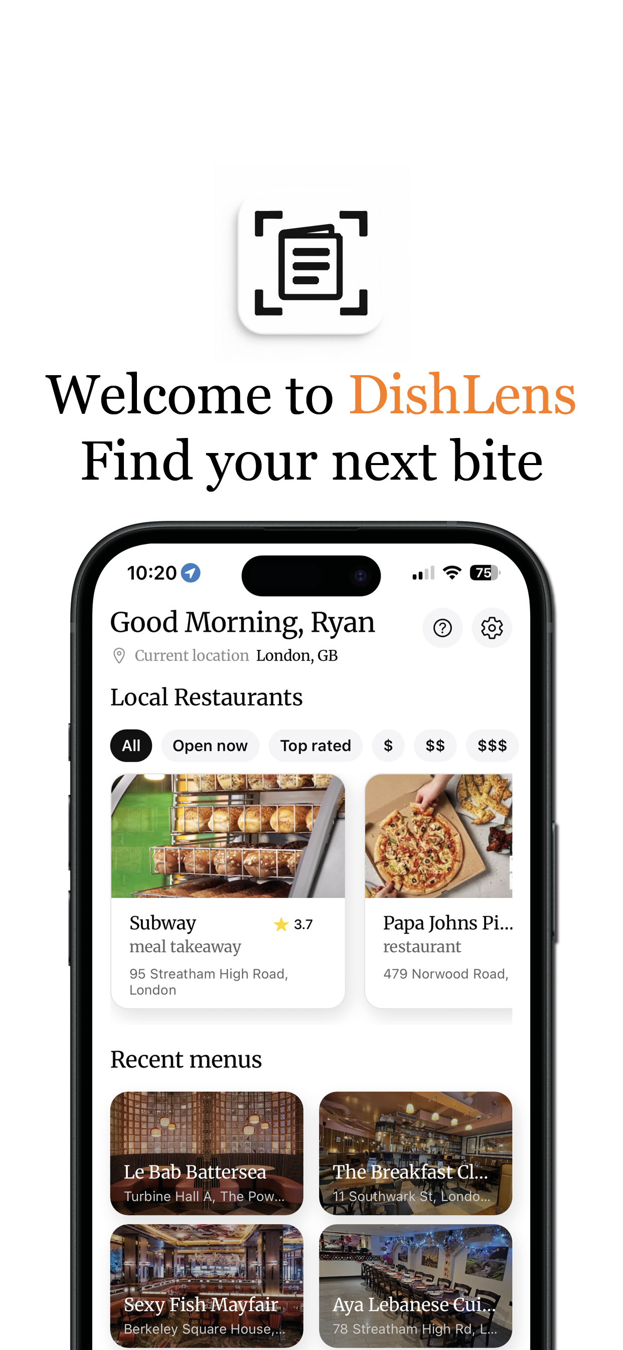 DishLens-Menu Scanner gallery image