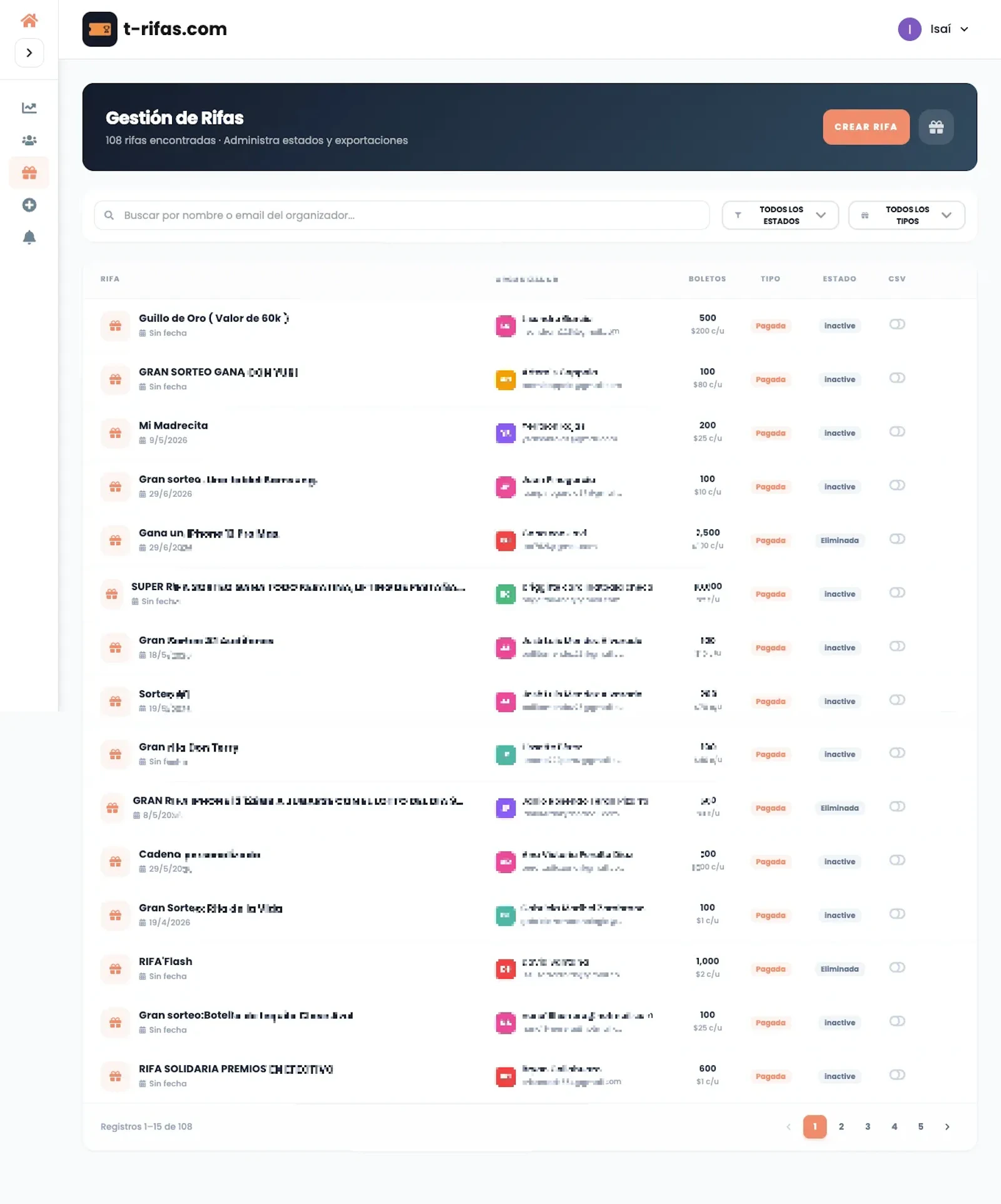t-rifas.com screenshot 7