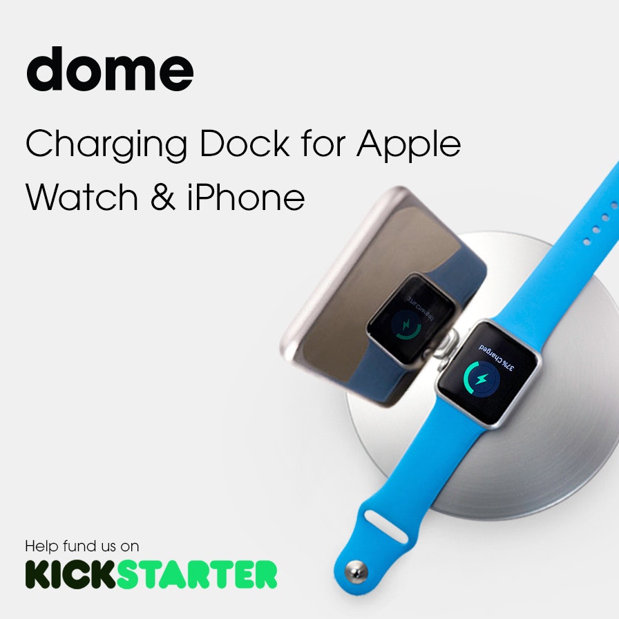 Dome Charging Dock for Apple Watch and iPhone gallery image