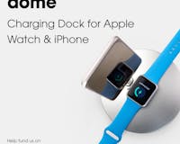 Dome Charging Dock for Apple Watch and iPhone media 3