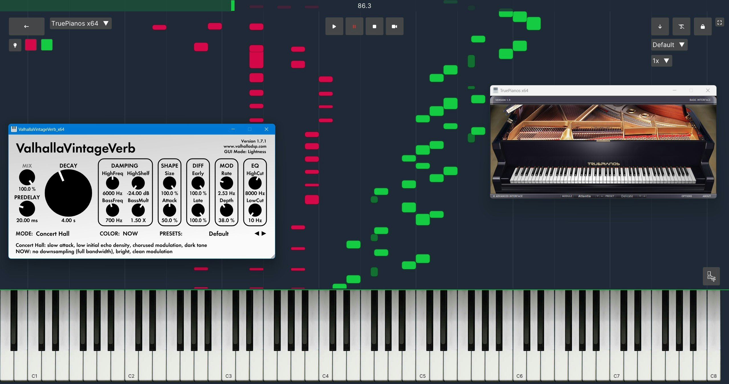 Opentia - Windows可自定义的MIDI可视化软件媒体4