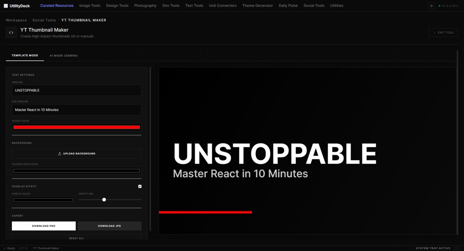 UtilityDeck gallery image