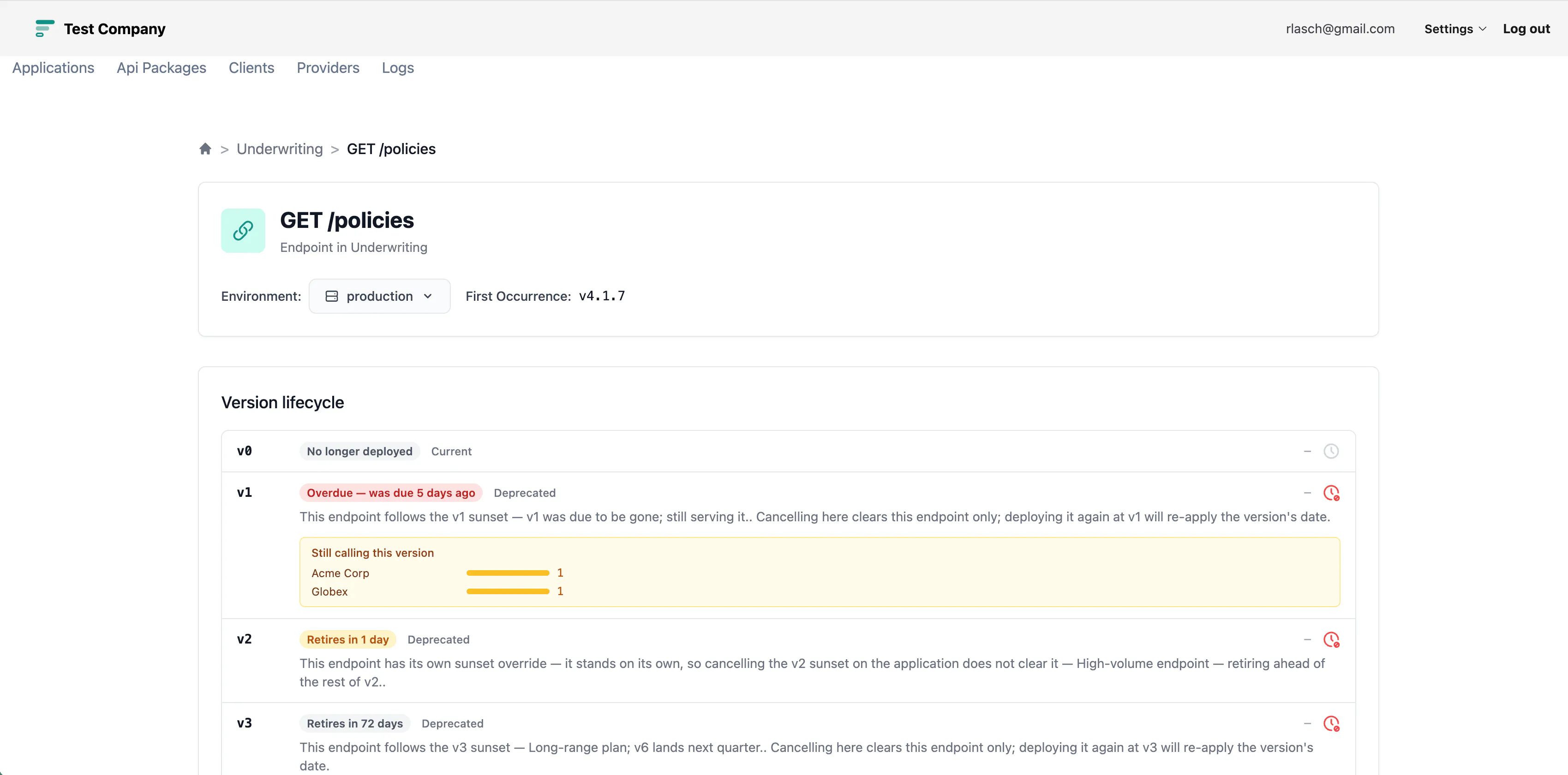 API lifecycle management · EndPointBlank gallery image