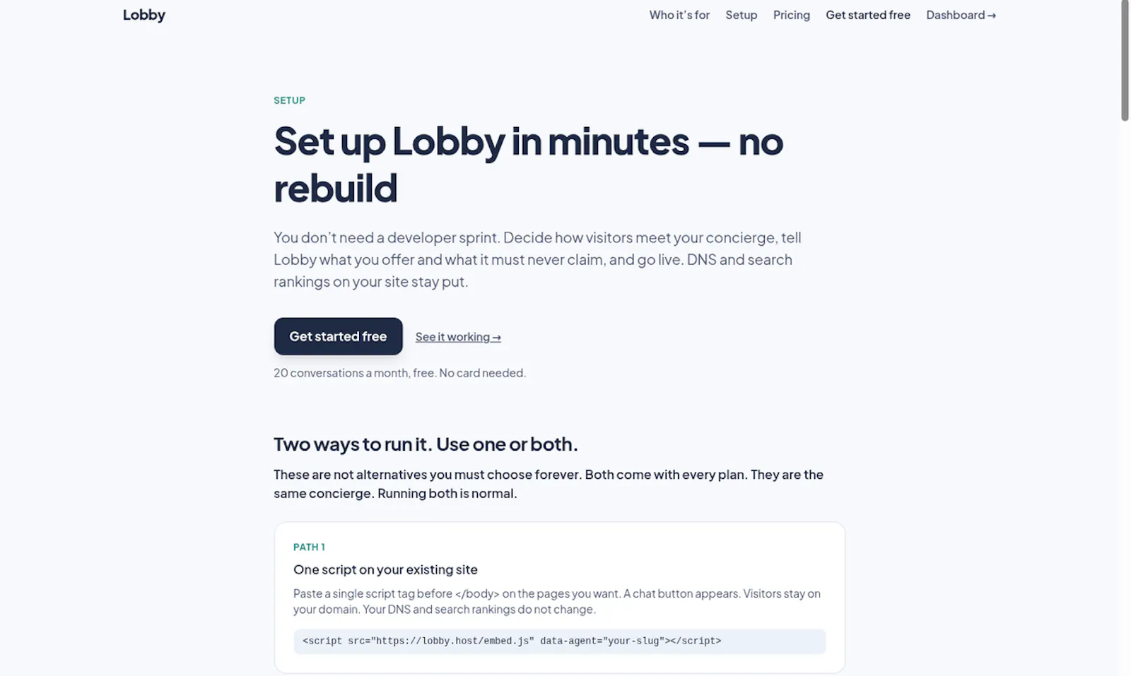 Lobby screenshot 2