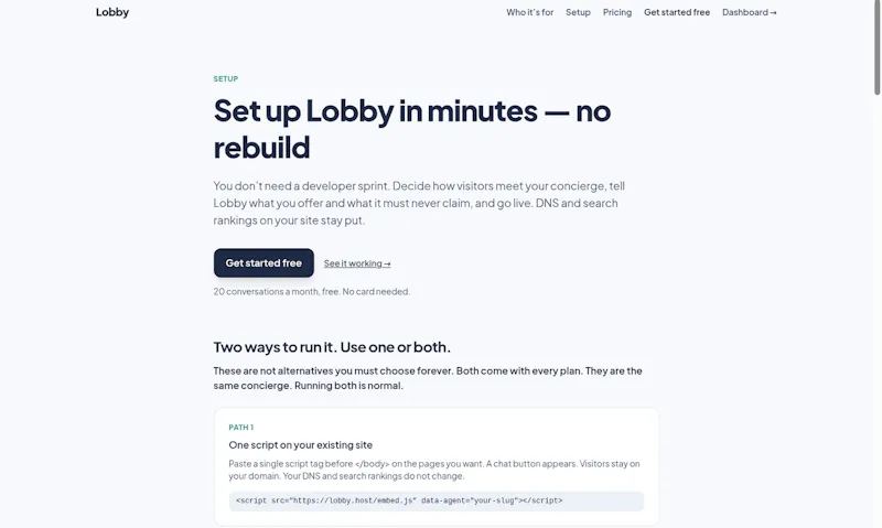 Lobby screenshot 2