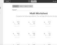 Math Sheet Maker media 3