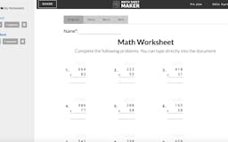 Math Sheet Maker media 3
