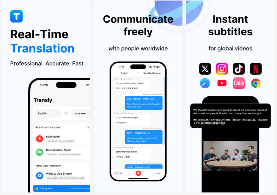 Transly - Real-time Translate gallery image