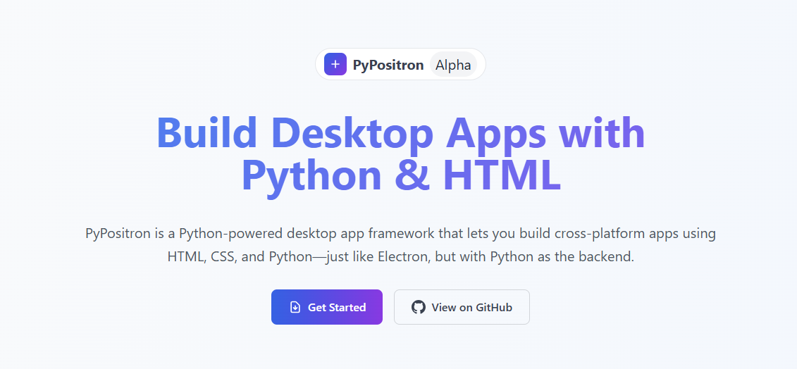 PyPositron gallery image