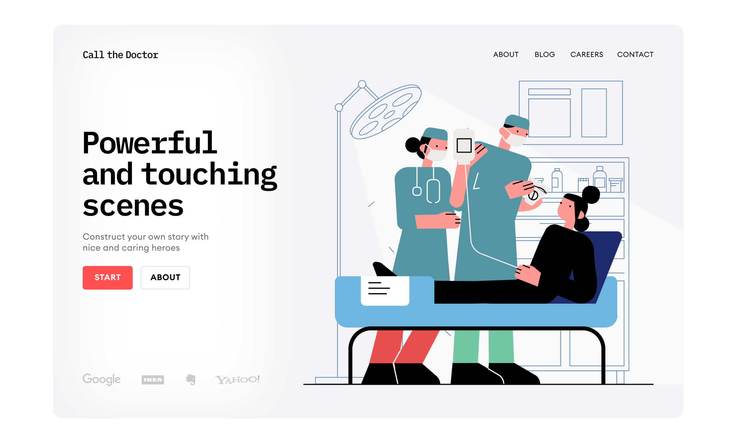 Call the Doctor Illustration Constructor gallery image