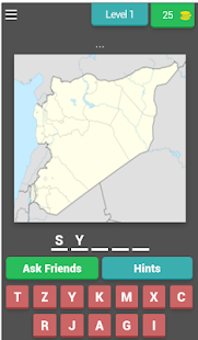 Map of countries‏ gallery image